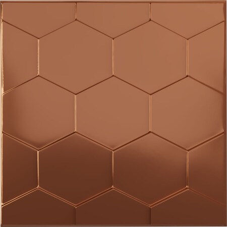 Ekena Millwork 19 5/8in. W x 19 5/8in. H Honeycomb EnduraWall Decorative 3D Wall Panel, Total 32.04 Sq. Ft., 12PK WP20X20HBBCO-CASE-12